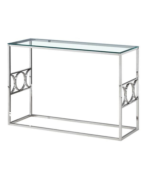 Sivupöytä 120x40x78cm kromi LISA