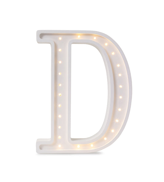 Little Lights Letter Lamp - D