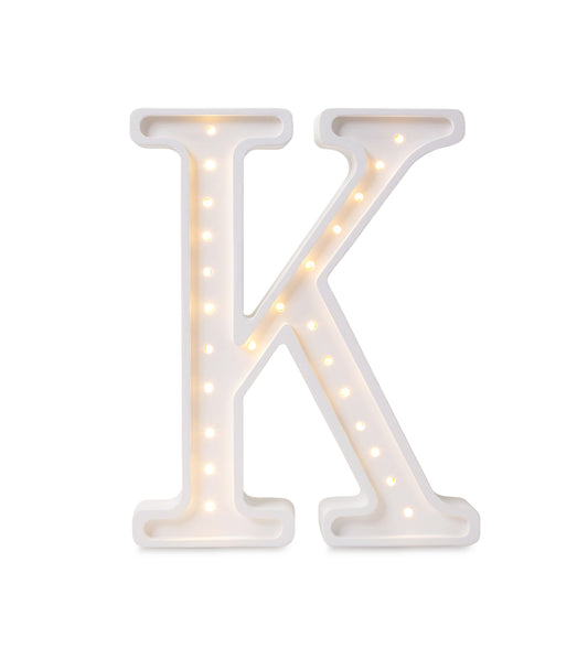 Little Lights Letter Lamp - K