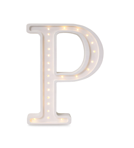 Little Lights Letter Lamp - P