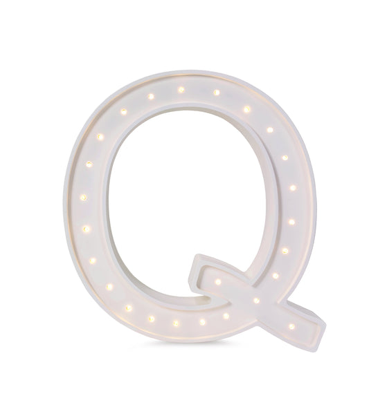 Little Lights Letter Lamp - Q