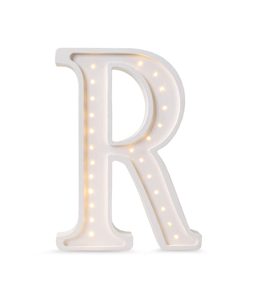Little Lights Letter Lamp - R