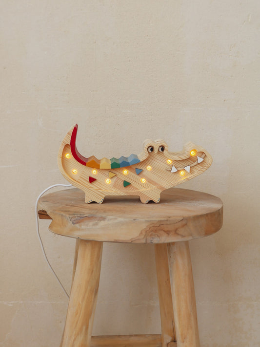 Little Lights Mini Crocodile Lamp