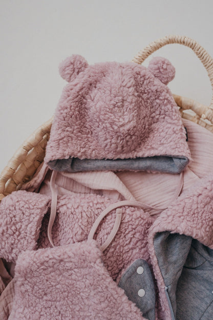 Merino Wool Lining Baby Hat TESSA