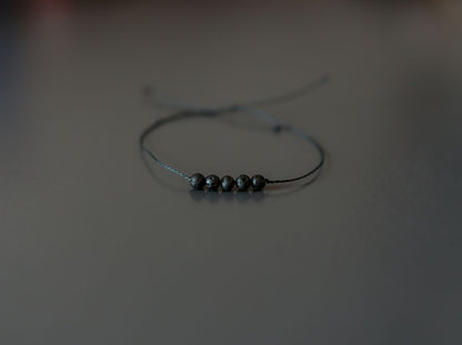Minimalist Lava Stone Bracelet