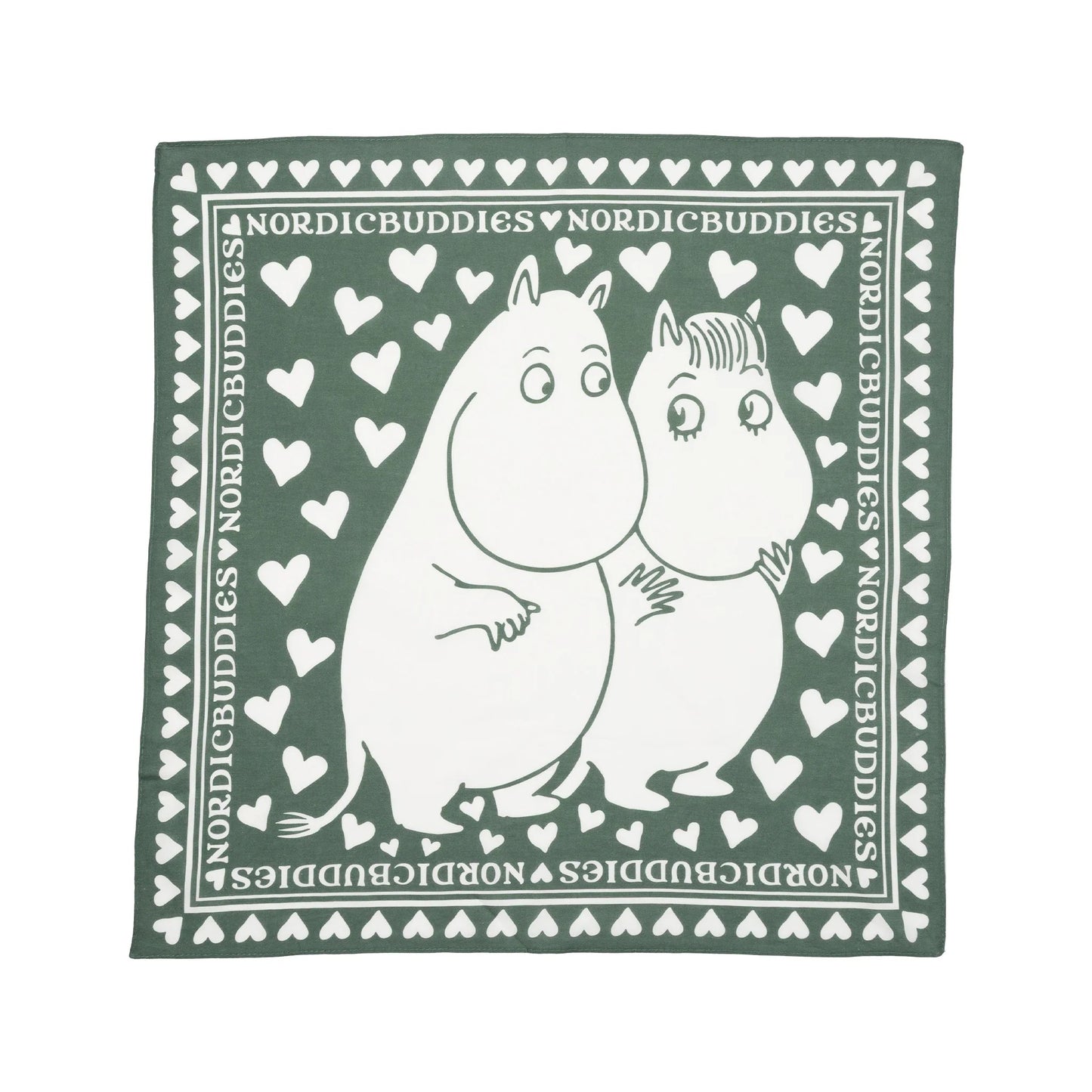 Moomintroll & Snorkmaiden Scarf