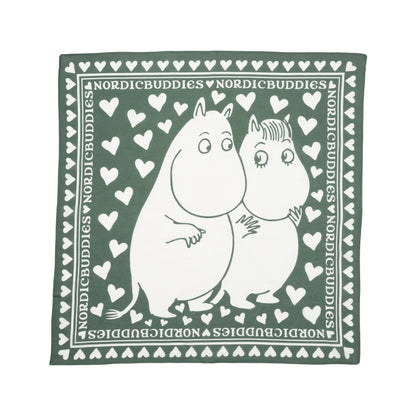 Moomintroll & Snorkmaiden Scarf