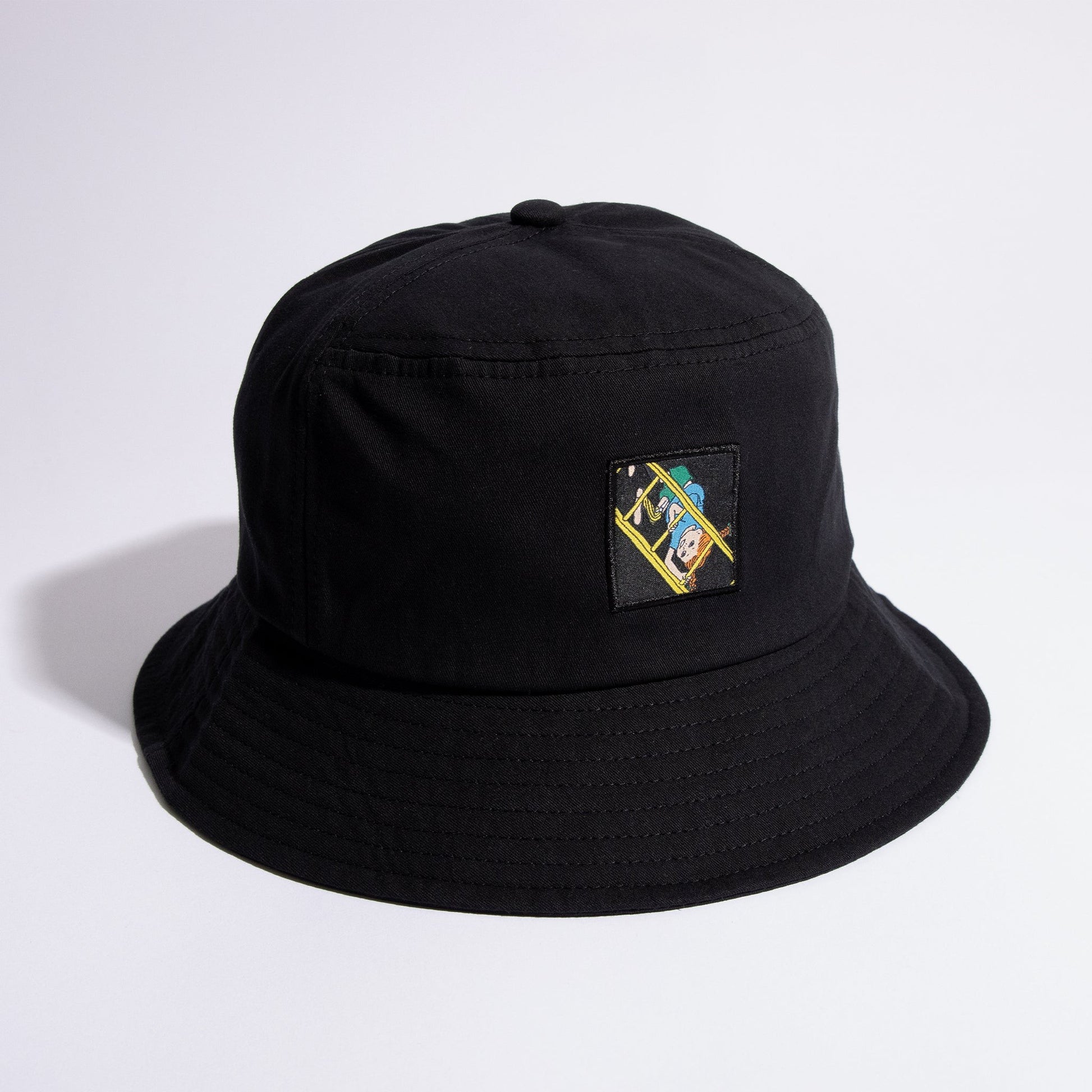 Pippi Longstocking Bucket Hat - Black