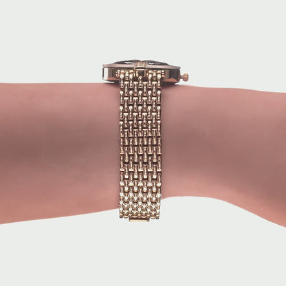 Viistehiottua Strassia Sveitsiläinen Naisten Kello J5.630.M