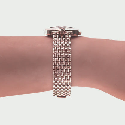 Viistehiottua Strassia Sveitsiläinen Naisten Kello J5.774.M