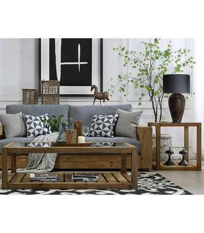 Sivupöytä 60x60x65cm RUSTIC